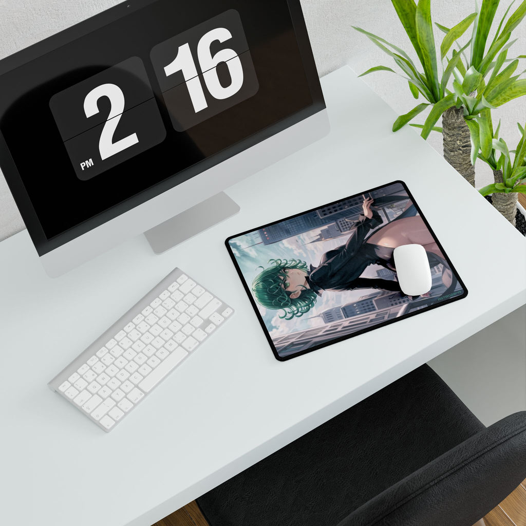 ONE-PUNCH MAN: Tatsumaki - Stylish Desk Mats for Home Office, Gaming Accessories, Computer Desk Decor, Anime Inspired, Unique Desk Gifts