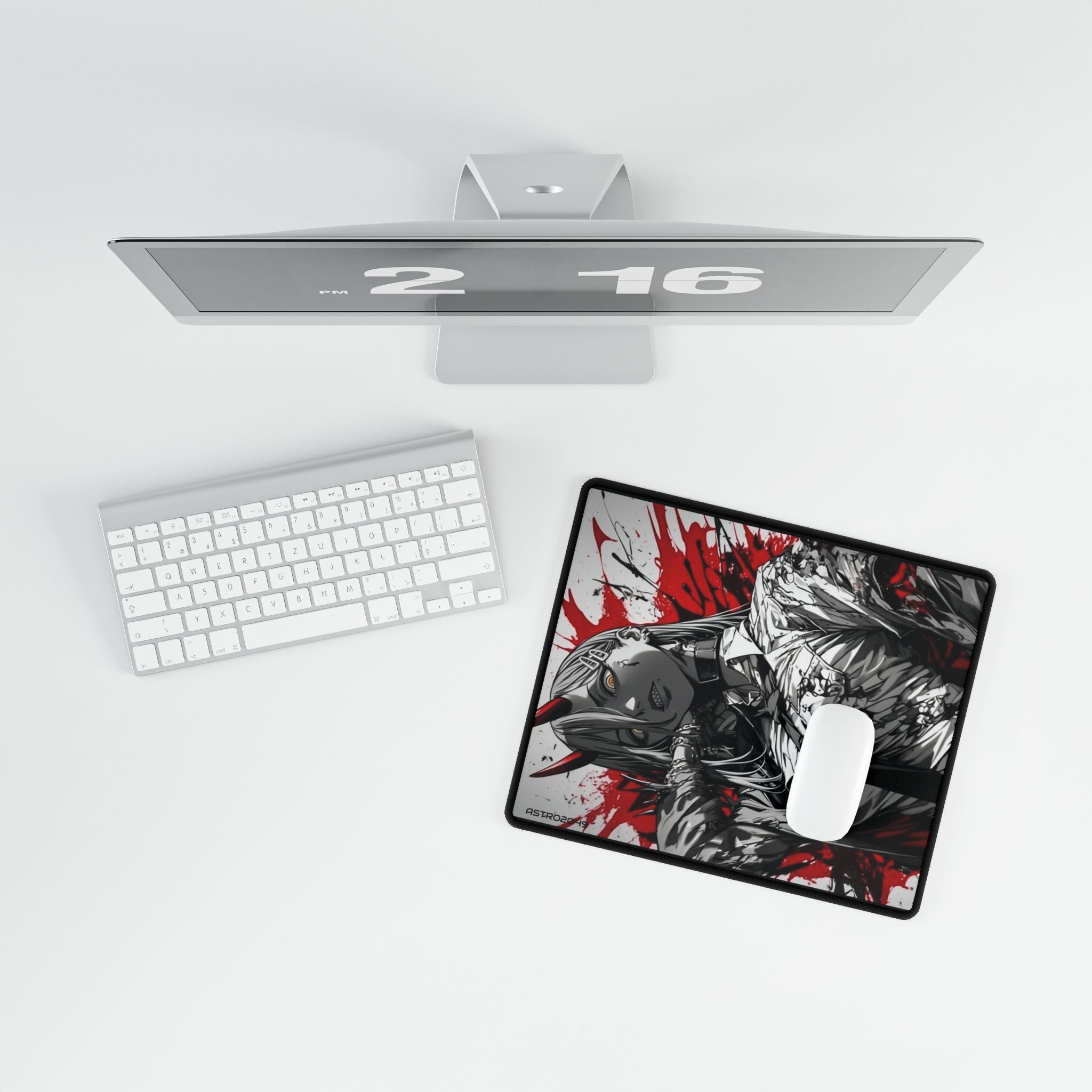 CHAINSAW MAN - Stylish Desk Mats for Gamers, Gaming Setup, Office Decor, Unique Mouse Pad, Anime Desk Accessories, Chic Workstation