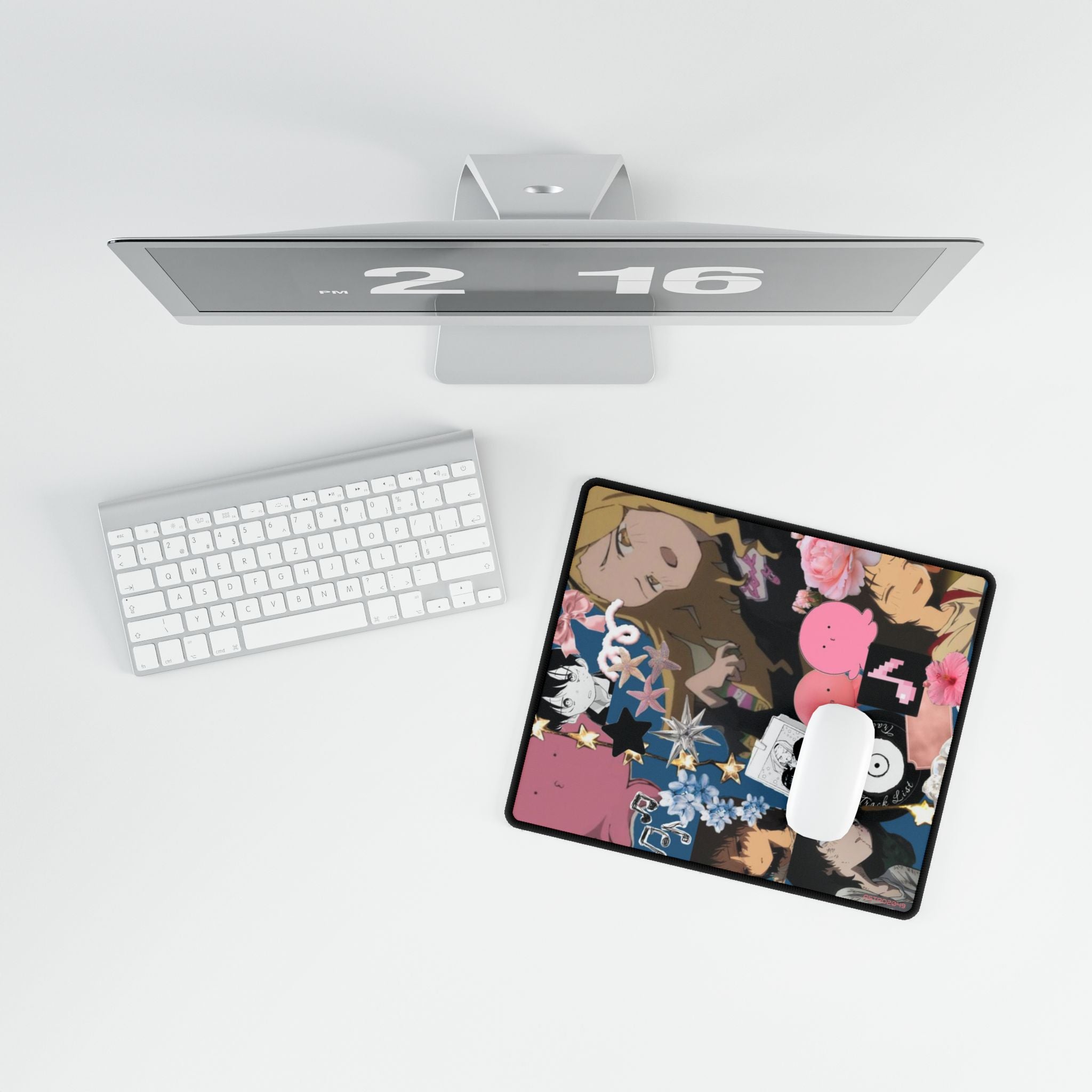 TAKOPIS ORIGINAL SIN - Anime-Inspired Desk Mat, Colorful Office Decor, Gamer Mouse Pad, Cute Desk Accessories, Gift for Students & Creatives