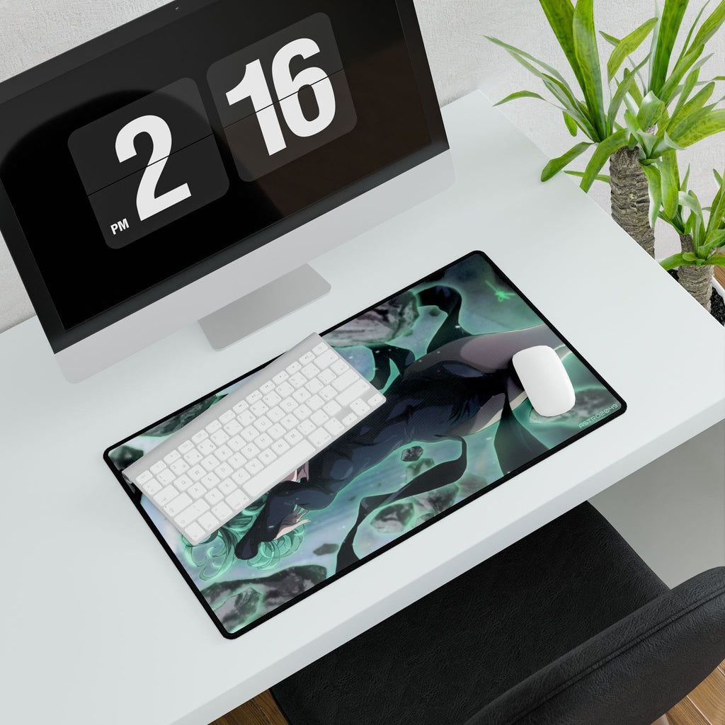 ONE-PUNCH MAN: Tatsumaki - Aesthetic Gaming Desk Mat, Large Mouse Pad for Gamers, Anime Desk Accessories, Creative Workstation Decor