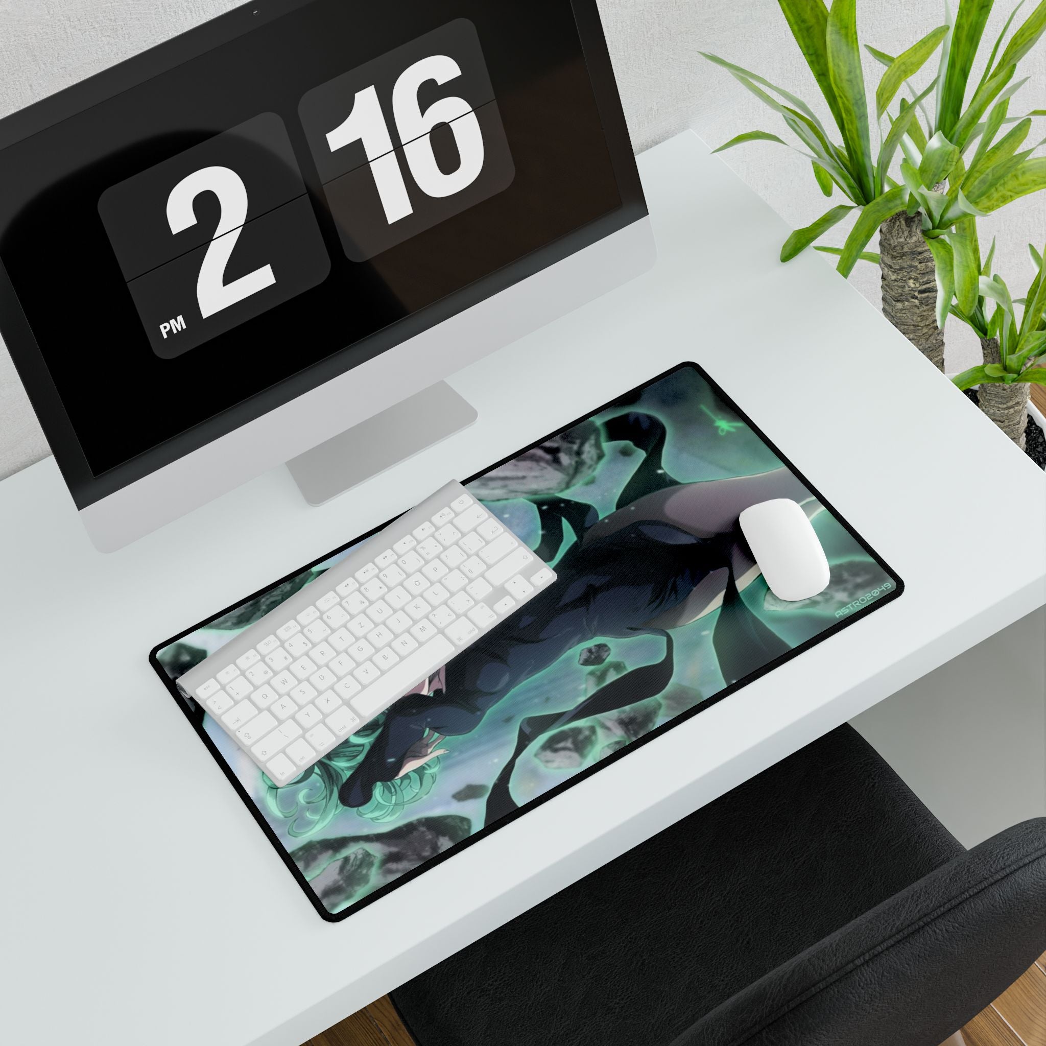 ONE-PUNCH MAN: Tatsumaki - Aesthetic Gaming Desk Mat, Large Mouse Pad for Gamers, Anime Desk Accessories, Creative Workstation Decor