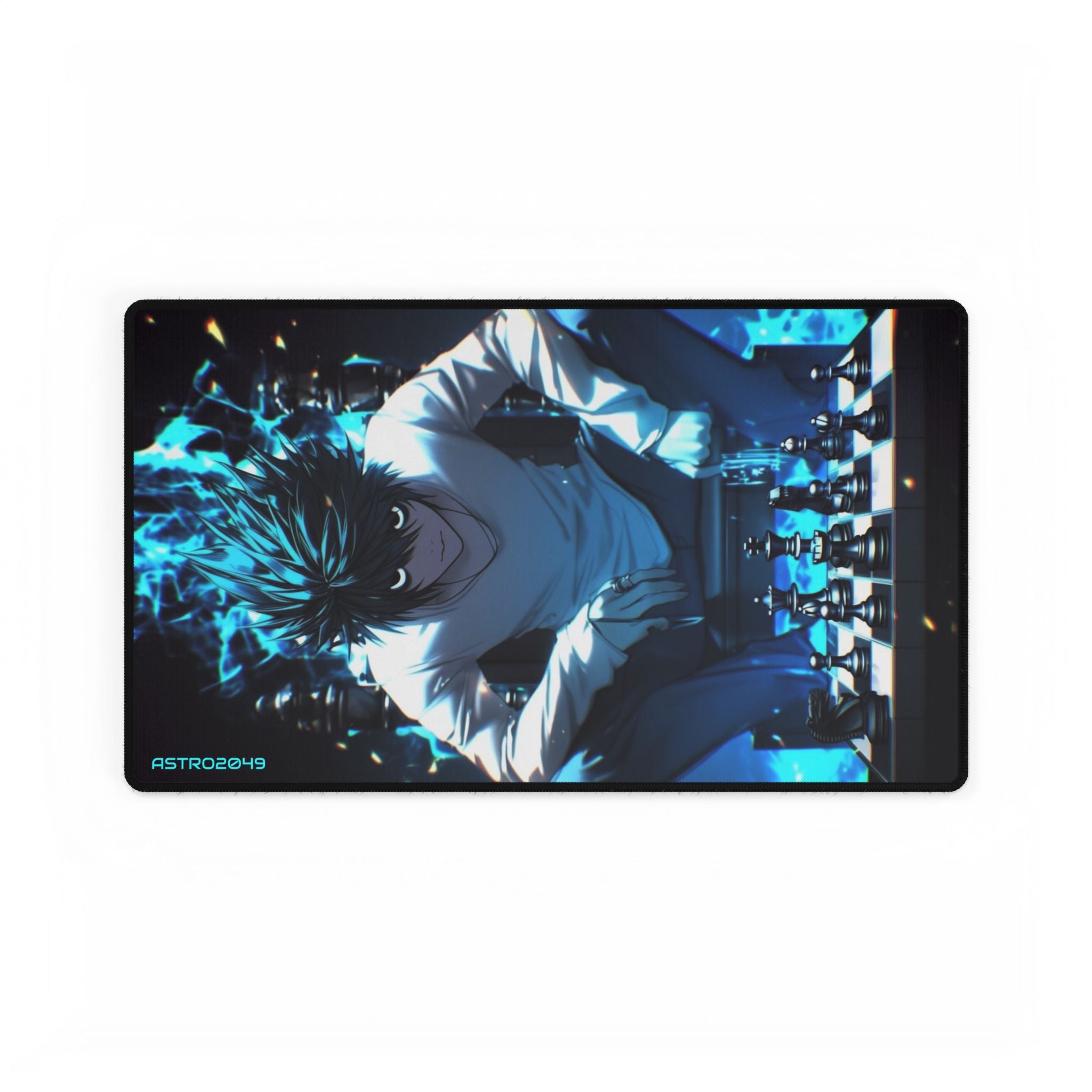 DEATH NOTE - ELLE - Gaming Desk Mat with Anime Design, Large Mouse Pad, Computer Desk Accessory, Gaming Gift, Desk Organizer, Office Decor