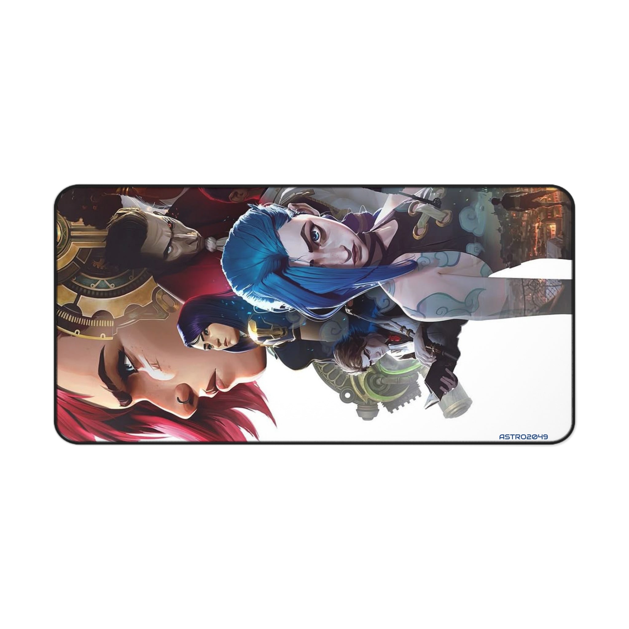League of Legends - Arcane: JINX - Vibrant Gaming Desk Mat | Stylish Mouse Pad for Gamers | Desk Accessories | Video Game Decor, Gamer Gift